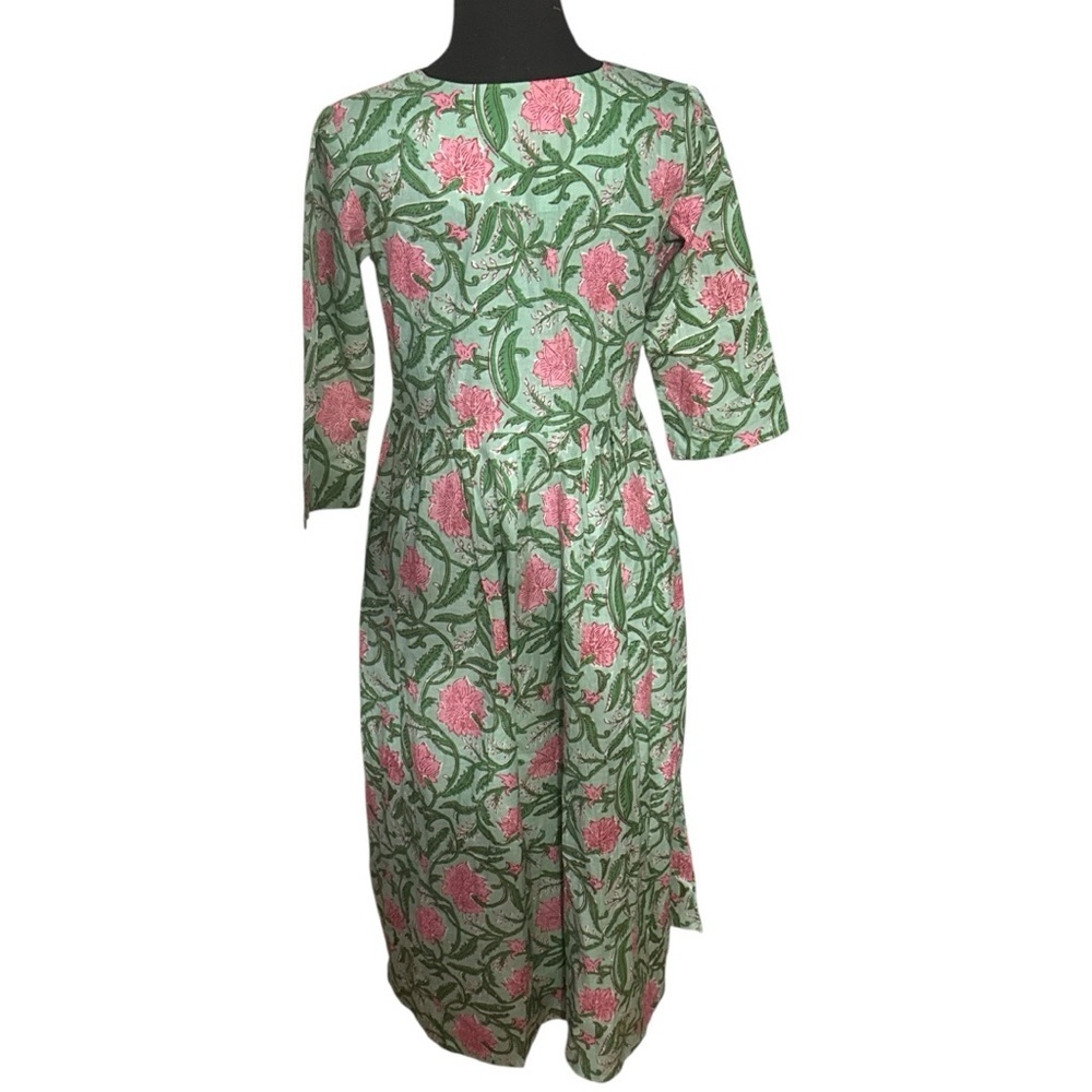 NWT Madhurya floral dress SZ S - Picture 2 of 3